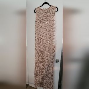 Champagne formal dress